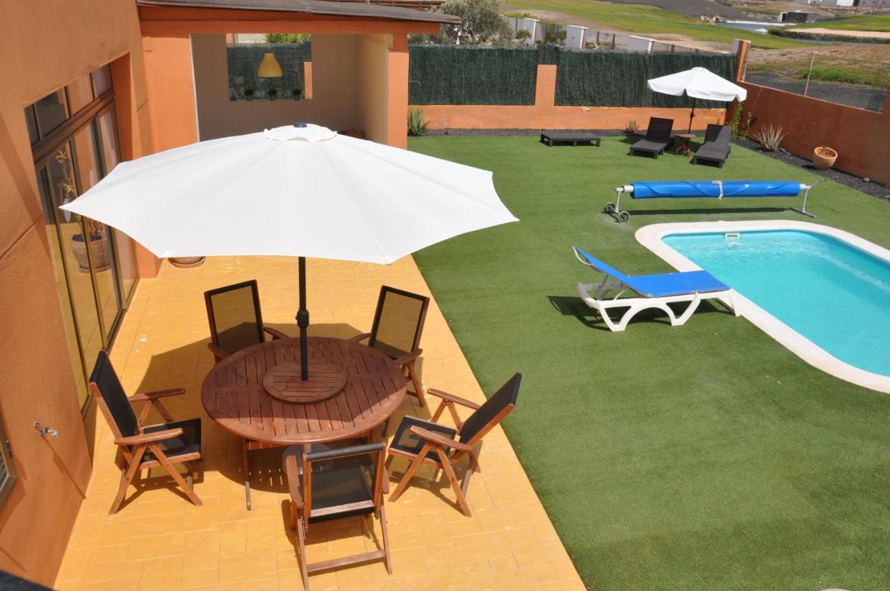 Eco Villa White Suite With Climatized Pool Caleta De Fuste Ngoại thất bức ảnh