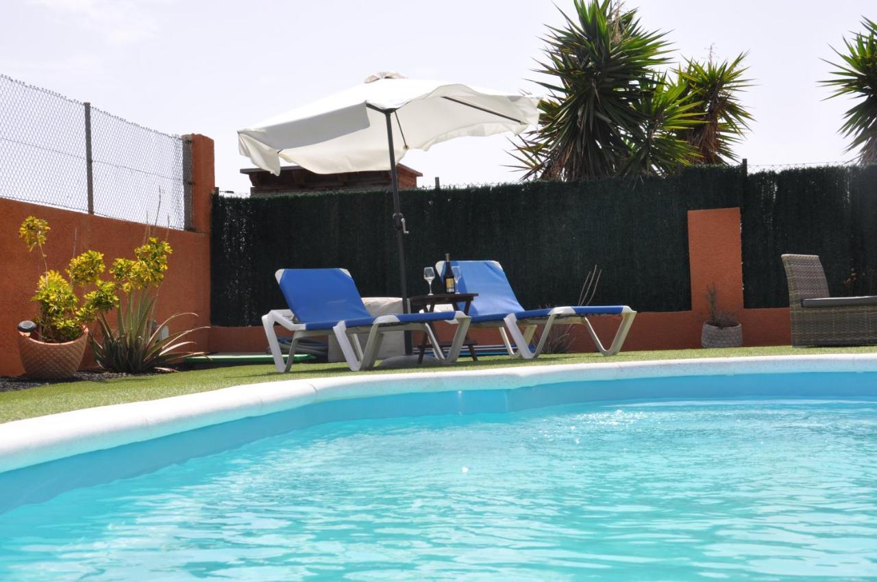 Eco Villa White Suite With Climatized Pool Caleta De Fuste Ngoại thất bức ảnh
