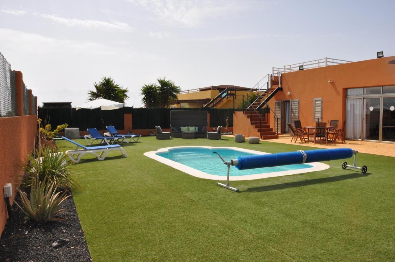 Eco Villa White Suite With Climatized Pool Caleta De Fuste Ngoại thất bức ảnh