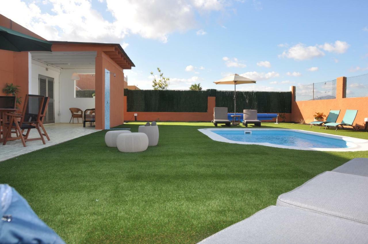 Eco Villa White Suite With Climatized Pool Caleta De Fuste Ngoại thất bức ảnh