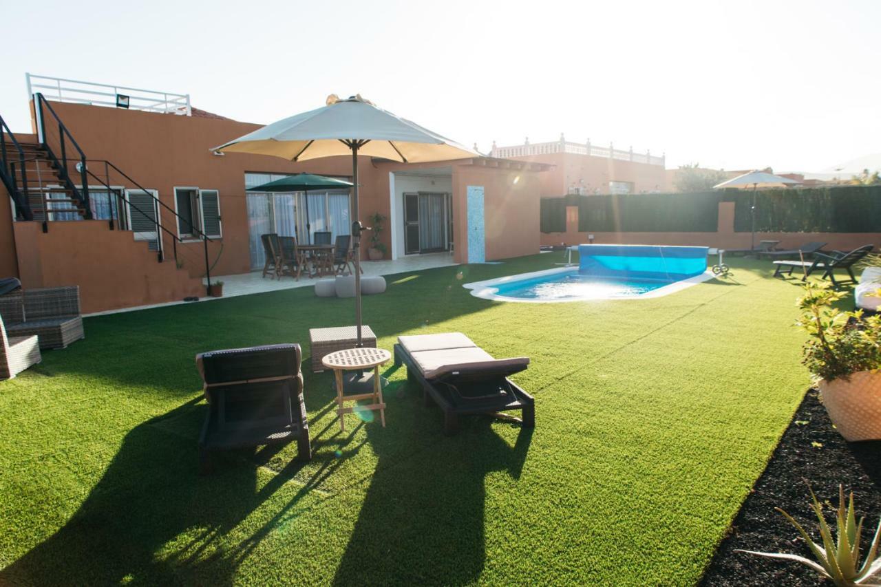 Eco Villa White Suite With Climatized Pool Caleta De Fuste Ngoại thất bức ảnh