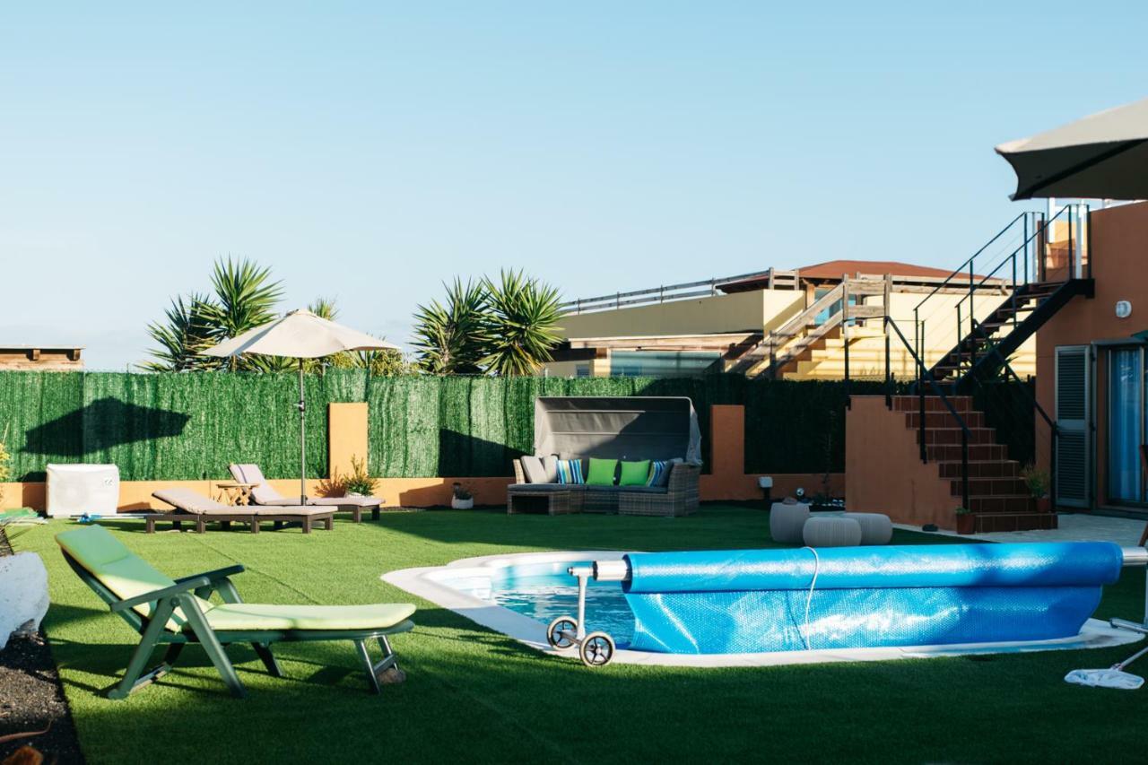 Eco Villa White Suite With Climatized Pool Caleta De Fuste Ngoại thất bức ảnh